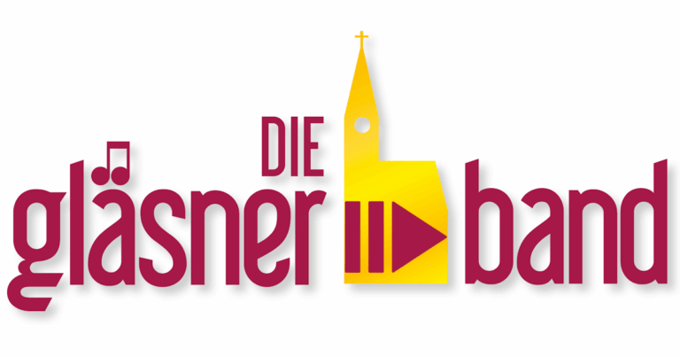 Das Gläsner-Band-Logo mit Play-Button