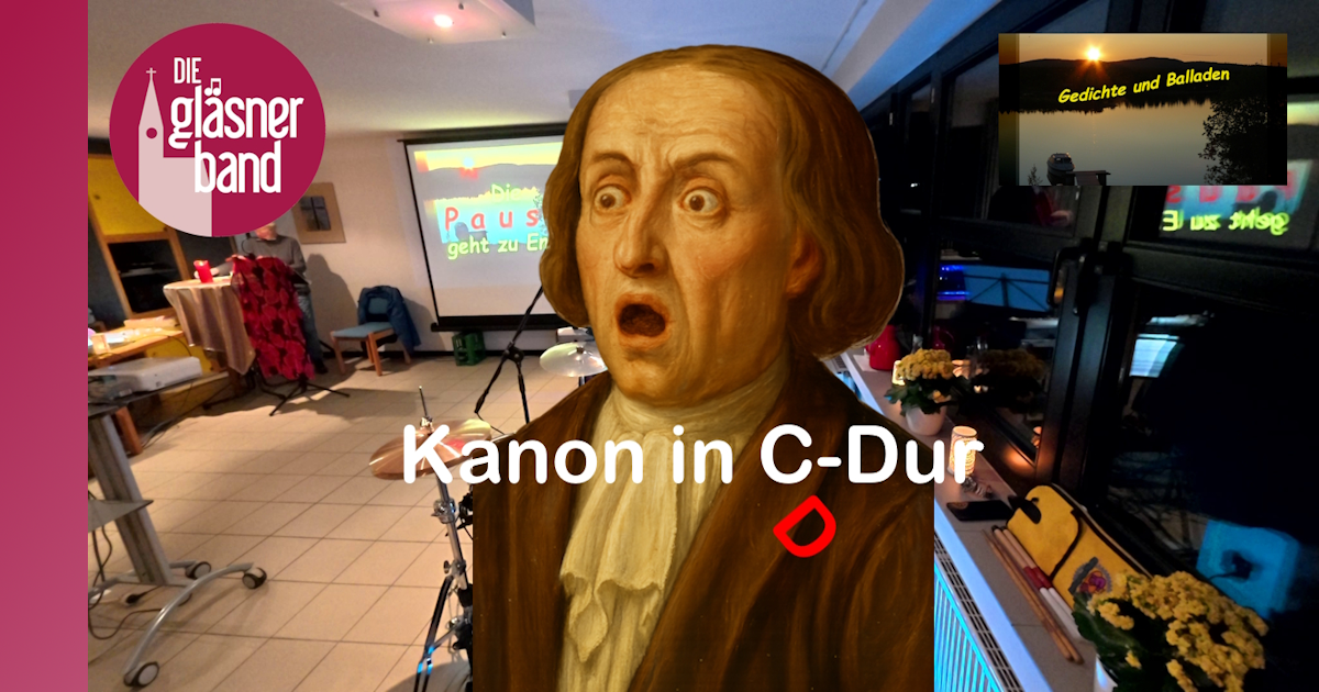 Gedichte- und Geschichtenabend 25: Kanon in C