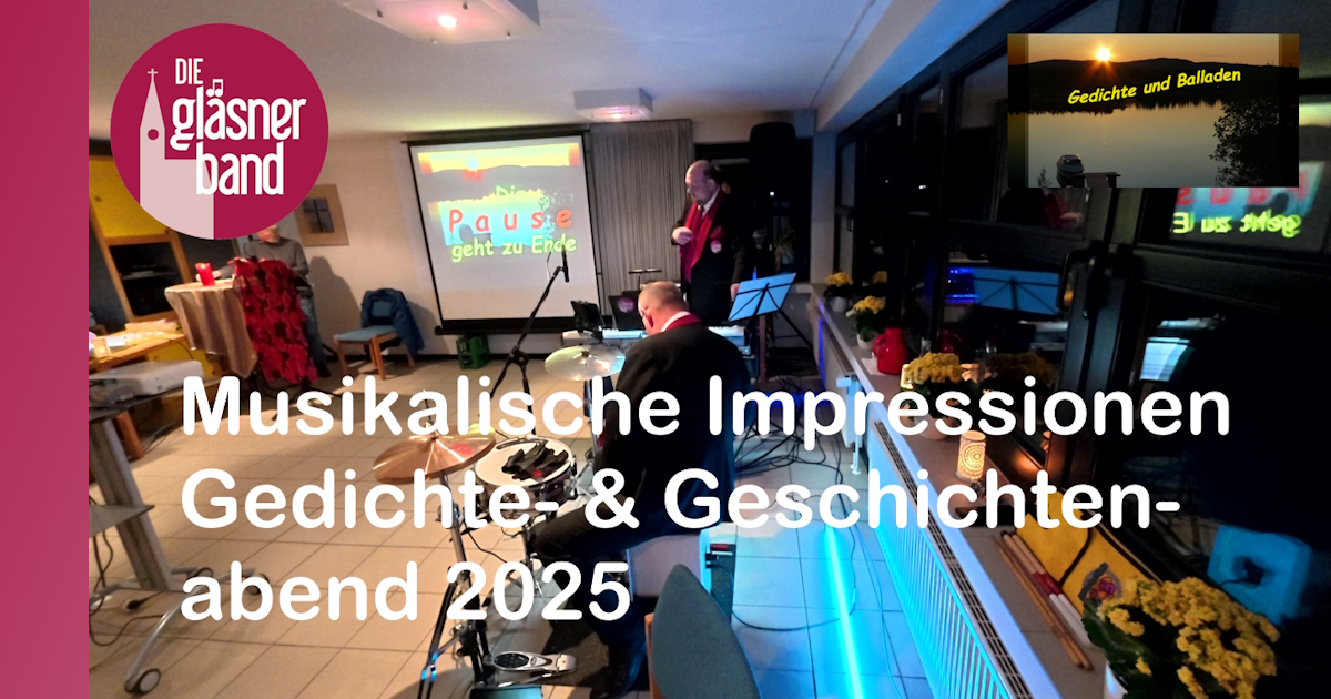 Gedich­te- und Geschich­ten­abend 25: Musik­im­pres­sio­nen